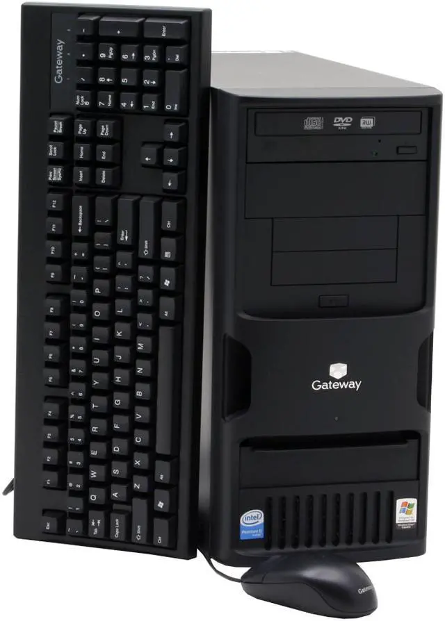 Main image of Gateway Desktop PC E-2600D(277684-3) Intel Pentium D 805 1GB DDR2 160GB HDD ATI Radeon Xpress 200 Integrated Windows XP Professional