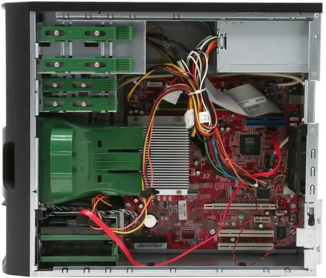 Alt view image 8 of 16 - Gateway Desktop PC E-2600D(277684-3) Intel Pentium D 805 1GB DDR2 160GB HDD ATI Radeon Xpress 200 Integrated Windows XP Professional