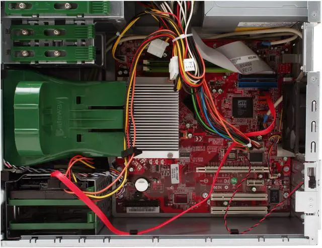 Alt view image 9 of 16 - Gateway Desktop PC E-2600D(277684-3) Intel Pentium D 805 1GB DDR2 160GB HDD ATI Radeon Xpress 200 Integrated Windows XP Professional