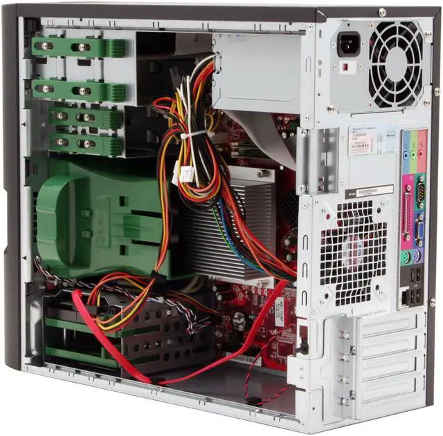 Alt view image 10 of 16 - Gateway Desktop PC E-2600D(277684-3) Intel Pentium D 805 1GB DDR2 160GB HDD ATI Radeon Xpress 200 Integrated Windows XP Professional