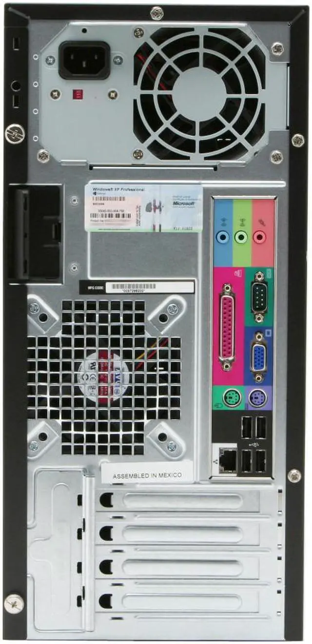 Alt view image 14 of 16 - Gateway Desktop PC E-2600D(277684-3) Intel Pentium D 805 1GB DDR2 160GB HDD ATI Radeon Xpress 200 Integrated Windows XP Professional