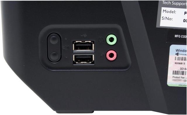 Alt view image 8 of 14 - Gateway Desktop PC Profile 6(401006-0) Intel Pentium D 945 2GB DDR2 160GB HDD NVIDIA GeForce 7600GS Windows Vista Ultimate