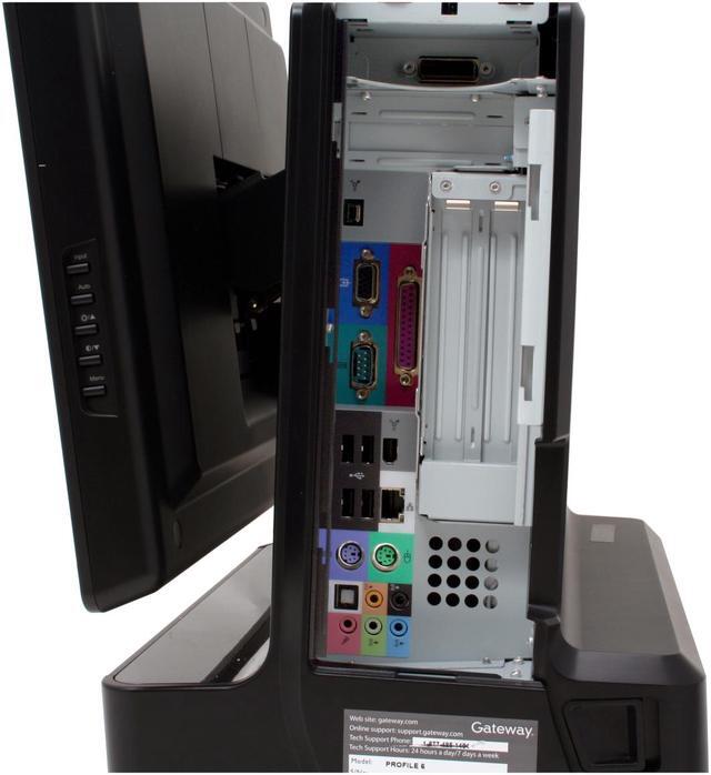 Alt view image 9 of 14 - Gateway Desktop PC Profile 6(401006-0) Intel Pentium D 945 2GB DDR2 160GB HDD NVIDIA GeForce 7600GS Windows Vista Ultimate