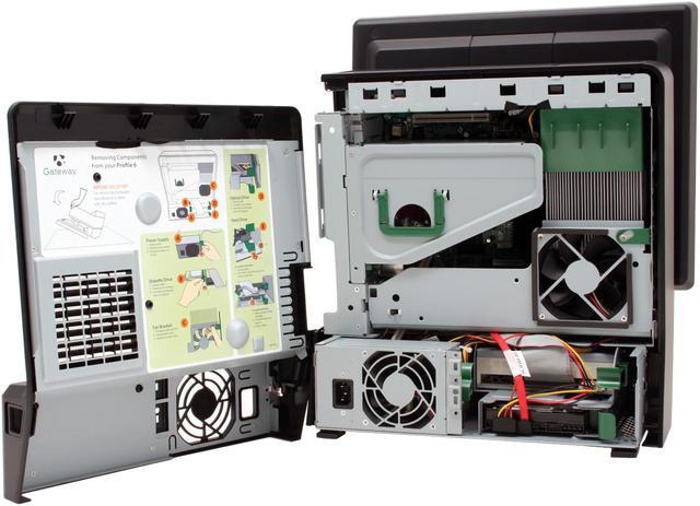 Alt view image 11 of 14 - Gateway Desktop PC Profile 6(401006-0) Intel Pentium D 945 2GB DDR2 160GB HDD NVIDIA GeForce 7600GS Windows Vista Ultimate