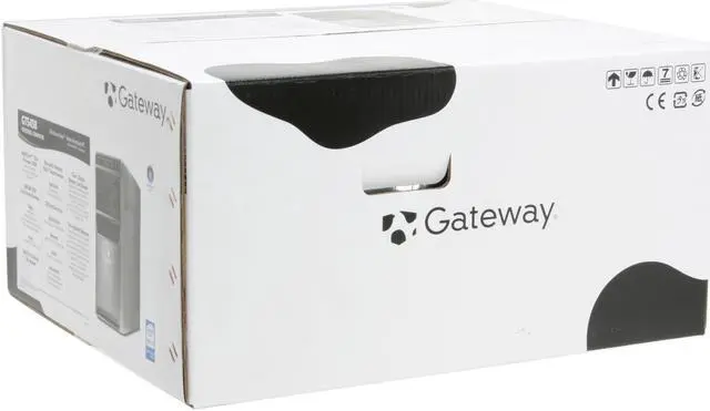 Alt view image 20 of 20 - Gateway Desktop PC GT5438 Intel Core 2 Duo E4300 2GB DDR2 320GB HDD Intel GMA 950 Windows Vista Home Premium