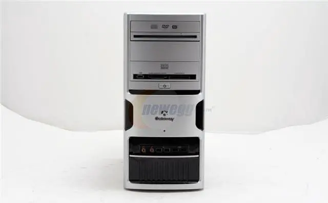 Alt view image 2 of 18 - Gateway Media Center Computer GT4016 - RA 3700+ 1GB DDR 200GB HDD NVIDIA GeForce 6100 Windows XP Media Center