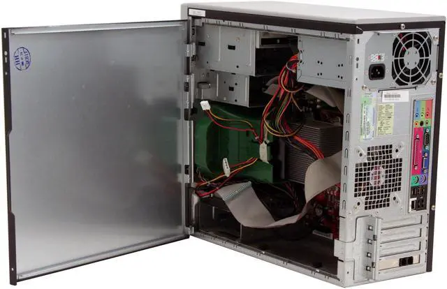 Alt view image 8 of 19 - Gateway Desktop PC GT4024 - RA Intel Pentium D 805 1GB DDR2 250GB HDD ATI Radeon Xpress 200 Integrated Windows XP Media Center Edition 2005