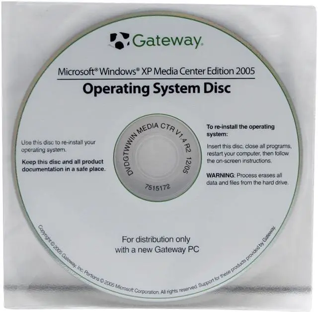 Alt view image 19 of 19 - Gateway Desktop PC GT4024 - RA Intel Pentium D 805 1GB DDR2 250GB HDD ATI Radeon Xpress 200 Integrated Windows XP Media Center Edition 2005