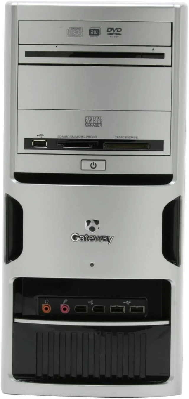 Alt view image 8 of 18 - Gateway Desktop PC GM5094E- RA 4200+ 1GB DDR 320GB HDD NVIDIA GeForce 6100 Windows XP Media Center