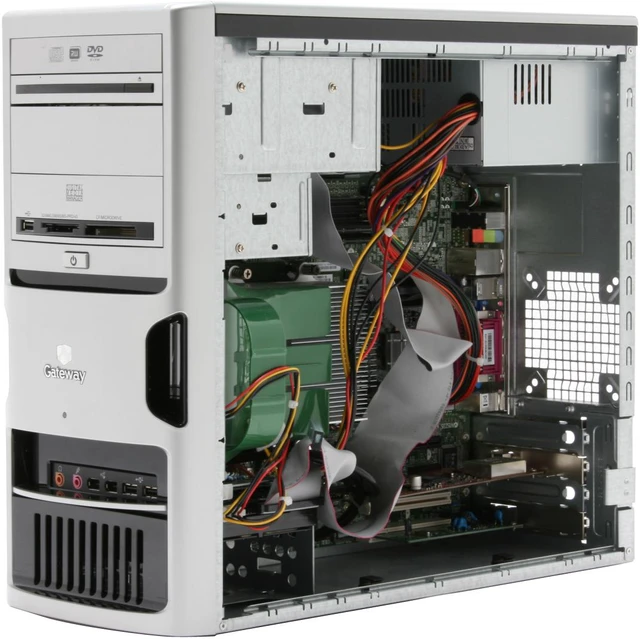 Alt view image 12 of 18 - Gateway Desktop PC GM5094E- RA 4200+ 1GB DDR 320GB HDD NVIDIA GeForce 6100 Windows XP Media Center