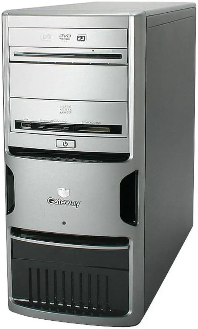 Alt view image 5 of 20 - Gateway Desktop PC GT5082 - RA 3800+ (2.00 GHz) 2GB DDR 250GB HDD NVIDIA GeForce 6100 Windows XP Media Center