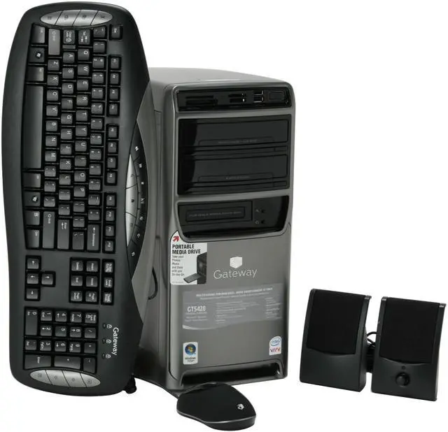 Gateway Desktop PC GT5428 Intel Pentium D 935 1GB DDR2 250GB