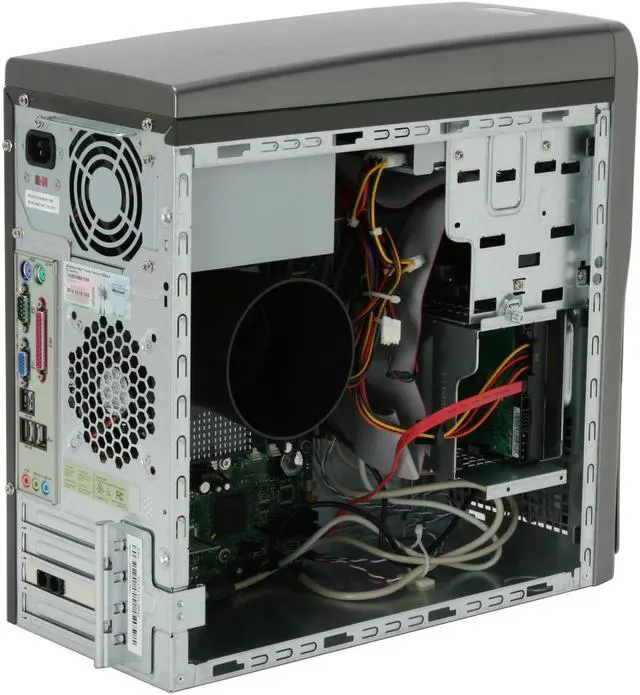 Alt view image 10 of 19 - Gateway Desktop PC GT5428 Intel Pentium D 935 1GB DDR2 250GB HDD Intel GMA 950 Windows Vista Home Premium