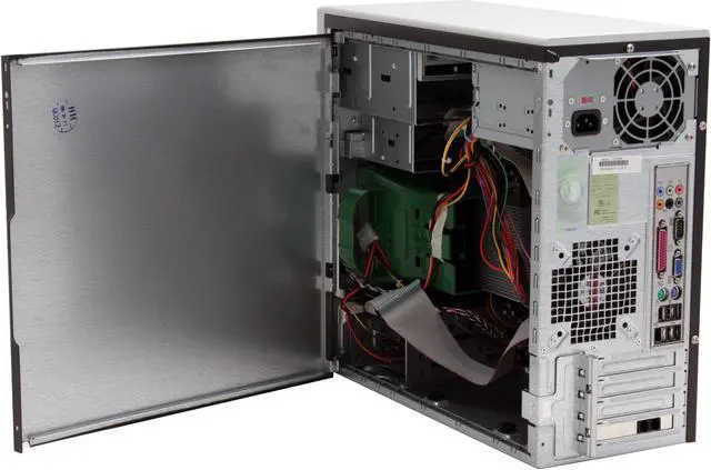 Alt view image 9 of 17 - Gateway Desktop PC GT4026E - RA Intel Pentium D 805 2GB DDR2 250GB HDD ATI Radeon Xpress 200 Integrated Windows XP Media Center Edition 2005