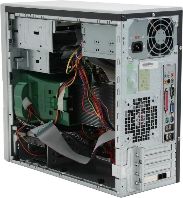 Alt view image 10 of 17 - Gateway Desktop PC GT4026E - RA Intel Pentium D 805 2GB DDR2 250GB HDD ATI Radeon Xpress 200 Integrated Windows XP Media Center Edition 2005