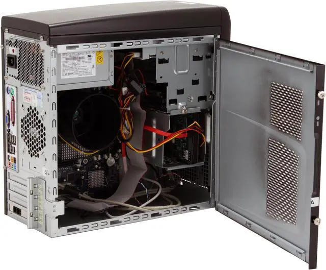 Alt view image 7 of 18 - Gateway Desktop PC GT5636E Intel Core 2 Quad Q6600 2GB DDR2 400GB HDD Intel GMA 3000 Windows Vista Home Premium