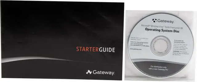 Alt view image 17 of 18 - Gateway Desktop PC GT5636E Intel Core 2 Quad Q6600 2GB DDR2 400GB HDD Intel GMA 3000 Windows Vista Home Premium