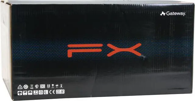Alt view image 13 of 13 - Gateway Desktop PC FX Series FX4710-UB003A Intel Core 2 Quad Q9300 6GB DDR2 640GB HDD NVIDIA GeForce 9800 GT Windows Vista Home Premium 64-bit
