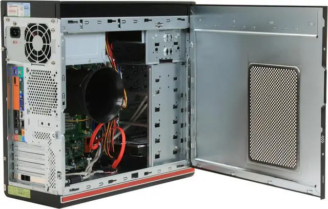 Alt view image 8 of 18 - Gateway Desktop PC DX Series DX4720-03 Intel Pentium E5200 4GB DDR2 640GB HDD NVIDIA GeForce 7100 Windows Vista Home Premium 64-bit