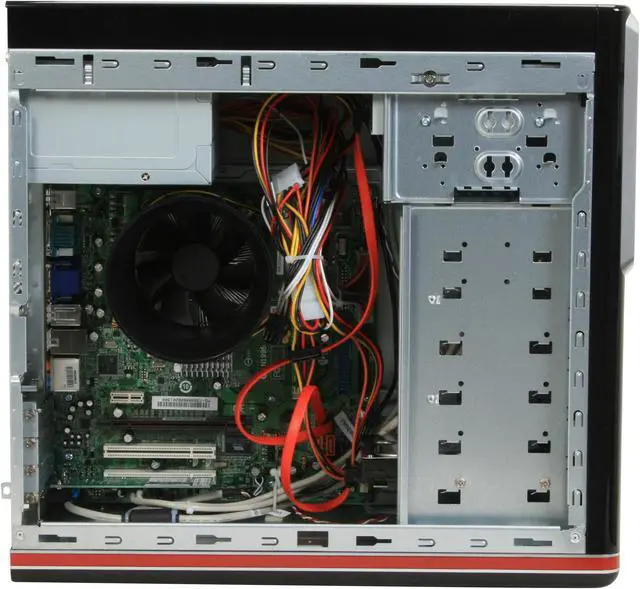 Alt view image 10 of 18 - Gateway Desktop PC DX Series DX4720-03 Intel Pentium E5200 4GB DDR2 640GB HDD NVIDIA GeForce 7100 Windows Vista Home Premium 64-bit