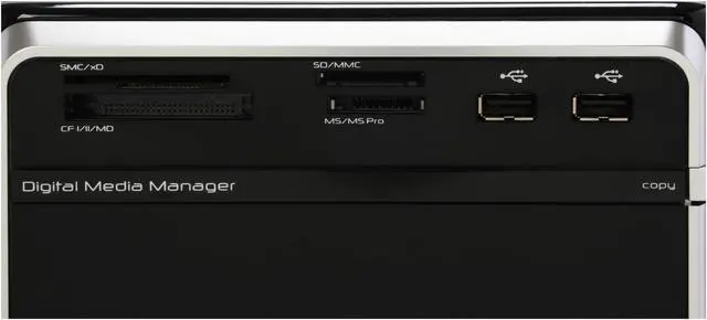 Alt view image 6 of 20 - Gateway Desktop PC DX Series DX4710-05 Intel Core 2 Quad Q6600 6GB DDR2 640GB HDD Intel GMA 3100 Windows Vista Home Premium 64-bit