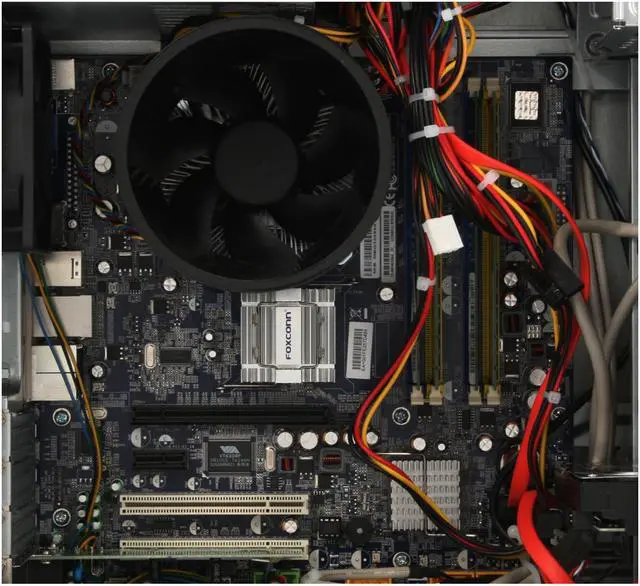 Alt view image 11 of 20 - Gateway Desktop PC DX Series DX4710-05 Intel Core 2 Quad Q6600 6GB DDR2 640GB HDD Intel GMA 3100 Windows Vista Home Premium 64-bit