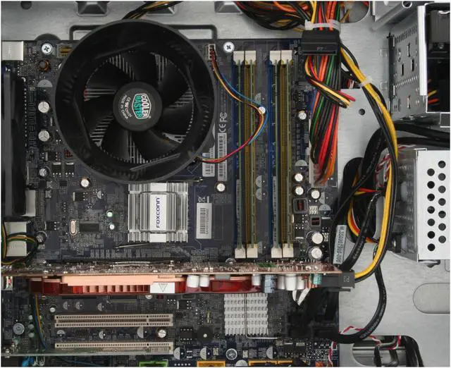 Alt view image 12 of 19 - Gateway Desktop PC FX Series FX6710-01 Intel Core 2 Quad Q9400 6GB DDR2 750GB HDD ATI Radeon HD 4850 Windows Vista Home Premium 64-bit