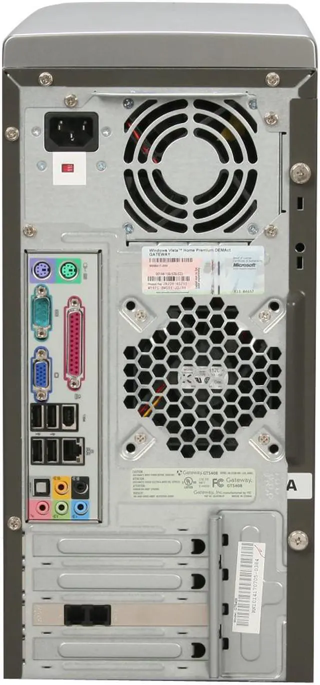 Alt view image 15 of 19 - Gateway Desktop PC GT5408 - RA Intel Core 2 Duo E4300 1GB DDR2 320GB HDD Intel GMA 950 Windows Vista Home Premium