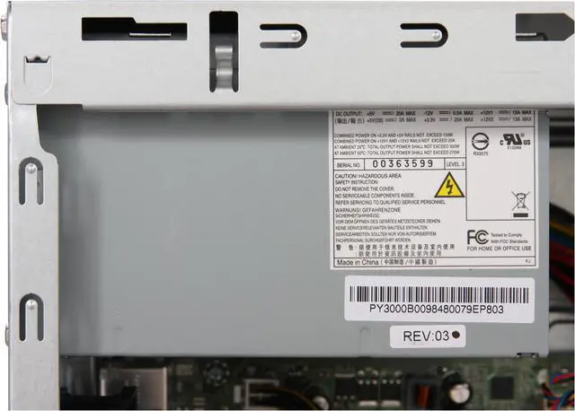 Alt view image 12 of 20 - Gateway Desktop PC DX Series DX4200-11 AMD Phenom X4 9550 6GB DDR2 750GB HDD ATI Radeon HD 3200 Windows Vista Home Premium 64-bit