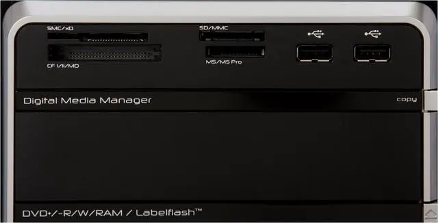 Alt view image 5 of 20 - Gateway Desktop PC DX Series DX4200-09 AMD Phenom X4 9100e 4GB DDR2 640GB HDD ATI Radeon HD 3200 Windows Vista Home Premium 64-bit