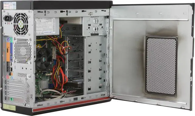 Alt view image 8 of 20 - Gateway Desktop PC DX Series DX4200-09 AMD Phenom X4 9100e 4GB DDR2 640GB HDD ATI Radeon HD 3200 Windows Vista Home Premium 64-bit