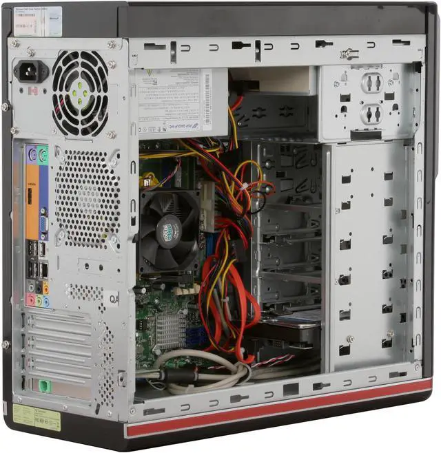 Alt view image 9 of 20 - Gateway Desktop PC DX Series DX4200-09 AMD Phenom X4 9100e 4GB DDR2 640GB HDD ATI Radeon HD 3200 Windows Vista Home Premium 64-bit
