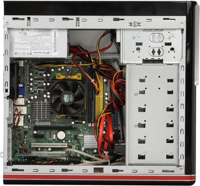 Alt view image 10 of 20 - Gateway Desktop PC DX Series DX4200-09 AMD Phenom X4 9100e 4GB DDR2 640GB HDD ATI Radeon HD 3200 Windows Vista Home Premium 64-bit