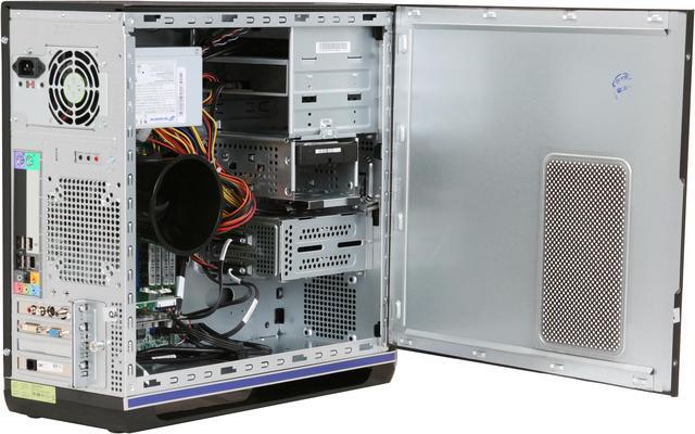 Alt view image 9 of 20 - Gateway Desktop PC LX6810-01 Intel Core 2 Quad Q8200 8GB DDR2 640GB HDD NVIDIA GeForce GT 120 Windows Vista Home Premium 64-bit