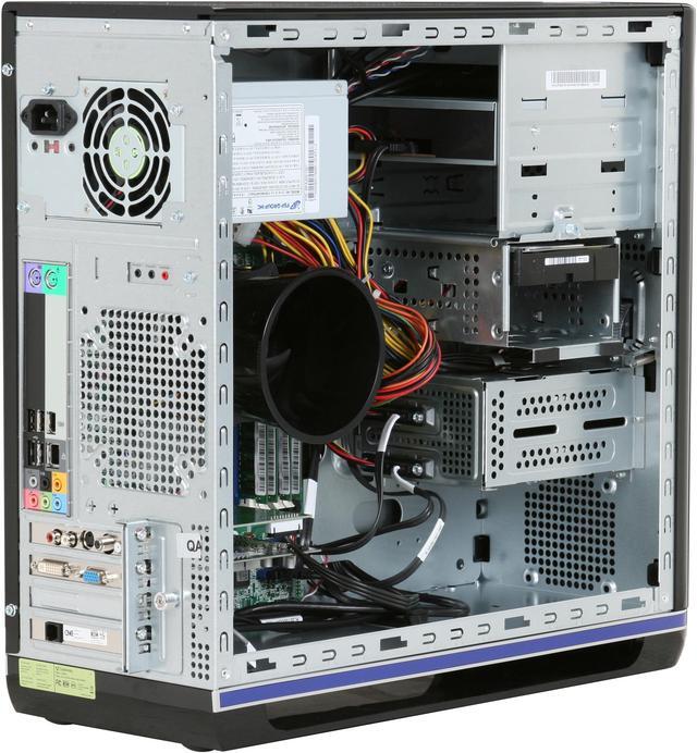 Alt view image 10 of 20 - Gateway Desktop PC LX6810-01 Intel Core 2 Quad Q8200 8GB DDR2 640GB HDD NVIDIA GeForce GT 120 Windows Vista Home Premium 64-bit