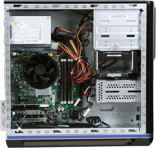 Alt view image 11 of 20 - Gateway Desktop PC LX6810-01 Intel Core 2 Quad Q8200 8GB DDR2 640GB HDD NVIDIA GeForce GT 120 Windows Vista Home Premium 64-bit