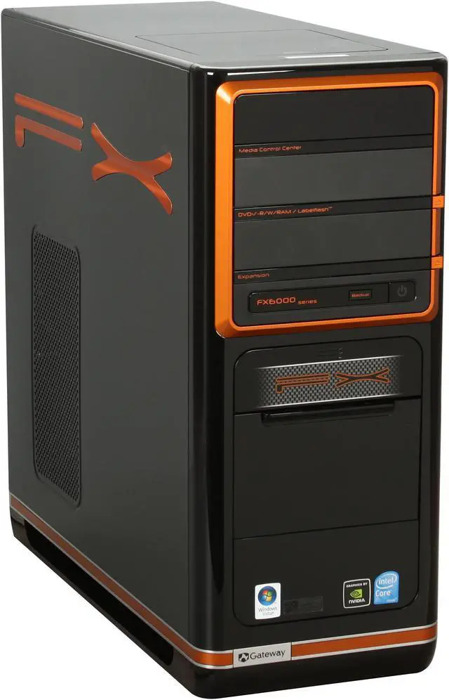 Gateway Desktop PC FX Series FX6800-11 Intel Core i7-920 6GB DDR3