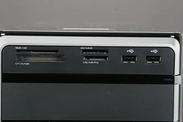Alt view image 5 of 19 - Gateway Desktop PC DX Series DX4800-05e Intel Pentium E5200 6GB DDR2 640GB HDD NVIDIA GeForce 9200 Windows Vista Home Premium 64-bit