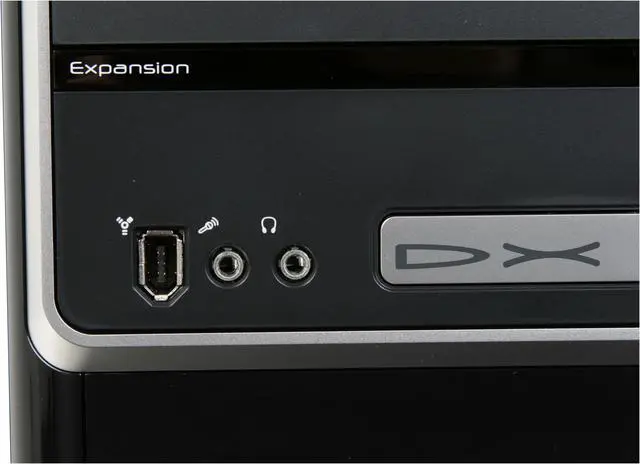 Alt view image 6 of 19 - Gateway Desktop PC DX Series DX4800-05e Intel Pentium E5200 6GB DDR2 640GB HDD NVIDIA GeForce 9200 Windows Vista Home Premium 64-bit