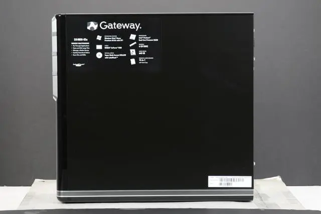 Alt view image 14 of 19 - Gateway Desktop PC DX Series DX4800-05e Intel Pentium E5200 6GB DDR2 640GB HDD NVIDIA GeForce 9200 Windows Vista Home Premium 64-bit