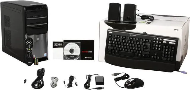 Alt view image 12 of 12 - Gateway Desktop PC GM5684E Intel Pentium E2180 1GB DDR2 160GB HDD Intel GMA 950 Windows Vista Home Premium