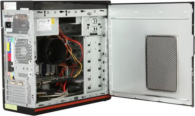 Alt view image 6 of 11 - Gateway Desktop PC FX Series FX4710-EB102A Intel Core 2 Quad Q6700 8GB DDR2 1TB HDD NVIDIA GeForce 9800 GT Windows Vista Home Premium 64-bit