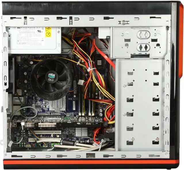 Alt view image 7 of 11 - Gateway Desktop PC FX Series FX4710-EB102A Intel Core 2 Quad Q6700 8GB DDR2 1TB HDD NVIDIA GeForce 9800 GT Windows Vista Home Premium 64-bit