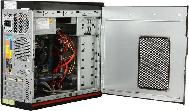 Alt view image 6 of 10 - Gateway Desktop PC FX Series FX4200-EBF01A AMD Phenom X4 9750 8GB DDR2 1TB HDD ATI Radeon HD 3850 Windows Vista Home Premium 64-bit