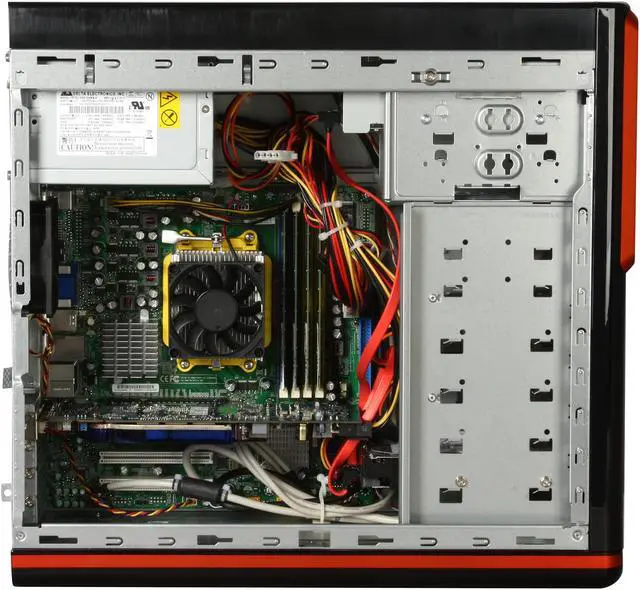 Alt view image 7 of 10 - Gateway Desktop PC FX Series FX4200-EBF01A AMD Phenom X4 9750 8GB DDR2 1TB HDD ATI Radeon HD 3850 Windows Vista Home Premium 64-bit