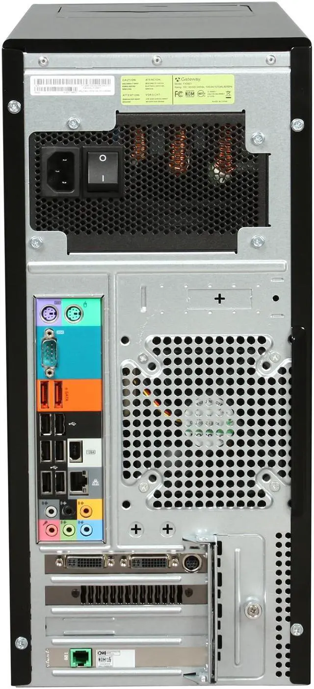 Alt view image 9 of 10 - Gateway Desktop PC FX Series FX6801-03 Intel Core i7-920 9GB DDR3 750GB HDD NVIDIA GeForce GTX 260 Windows Vista Home Premium 64-bit
