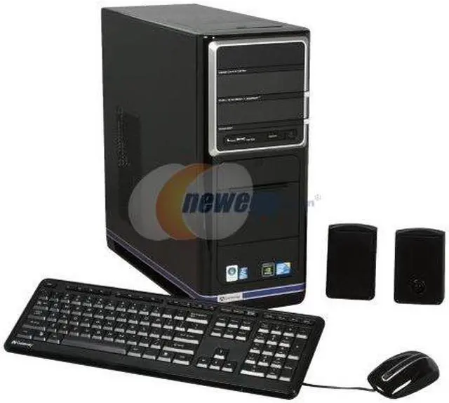 Main image of Gateway Desktop PC LX6820-01 Intel Core 2 Quad Q9400 8GB DDR3 1TB HDD NVIDIA GeForce GT 230 Windows Vista Home Premium 64-bit
