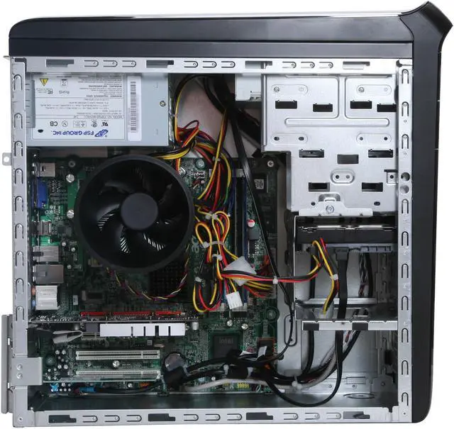 Alt view image 7 of 14 - Gateway Desktop PC DX Series DX4820-02 Intel Core 2 Quad Q8400 8GB DDR3 750GB HDD NVIDIA GeForce G210 Windows Vista Home Premium 64-bit