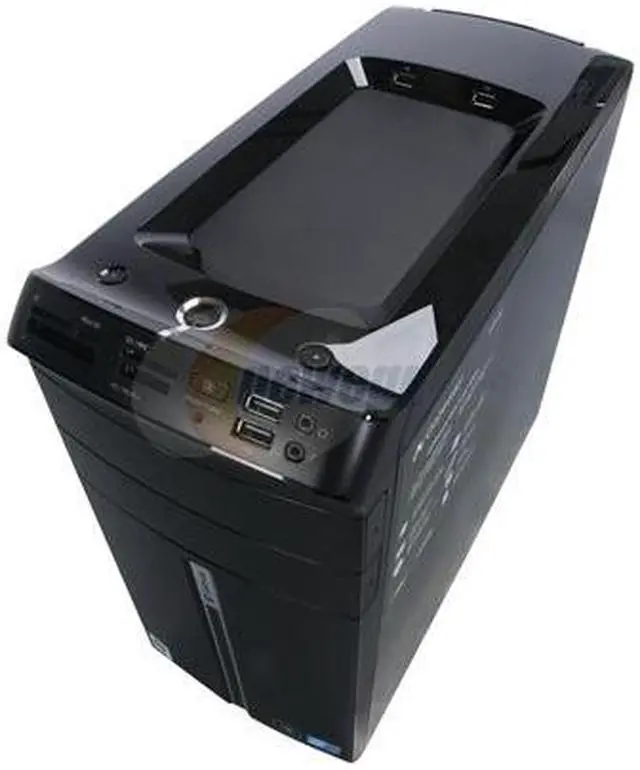 Alt view image 10 of 14 - Gateway Desktop PC DX Series DX4820-02 Intel Core 2 Quad Q8400 8GB DDR3 750GB HDD NVIDIA GeForce G210 Windows Vista Home Premium 64-bit