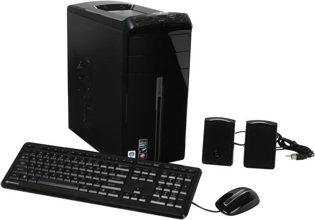 Main image of Gateway Desktop PC DX Series DX4300-03 AMD Phenom X4 9750 8GB DDR2 1TB HDD ATI Radeon HD 4650 Windows Vista Home Premium 64-bit
